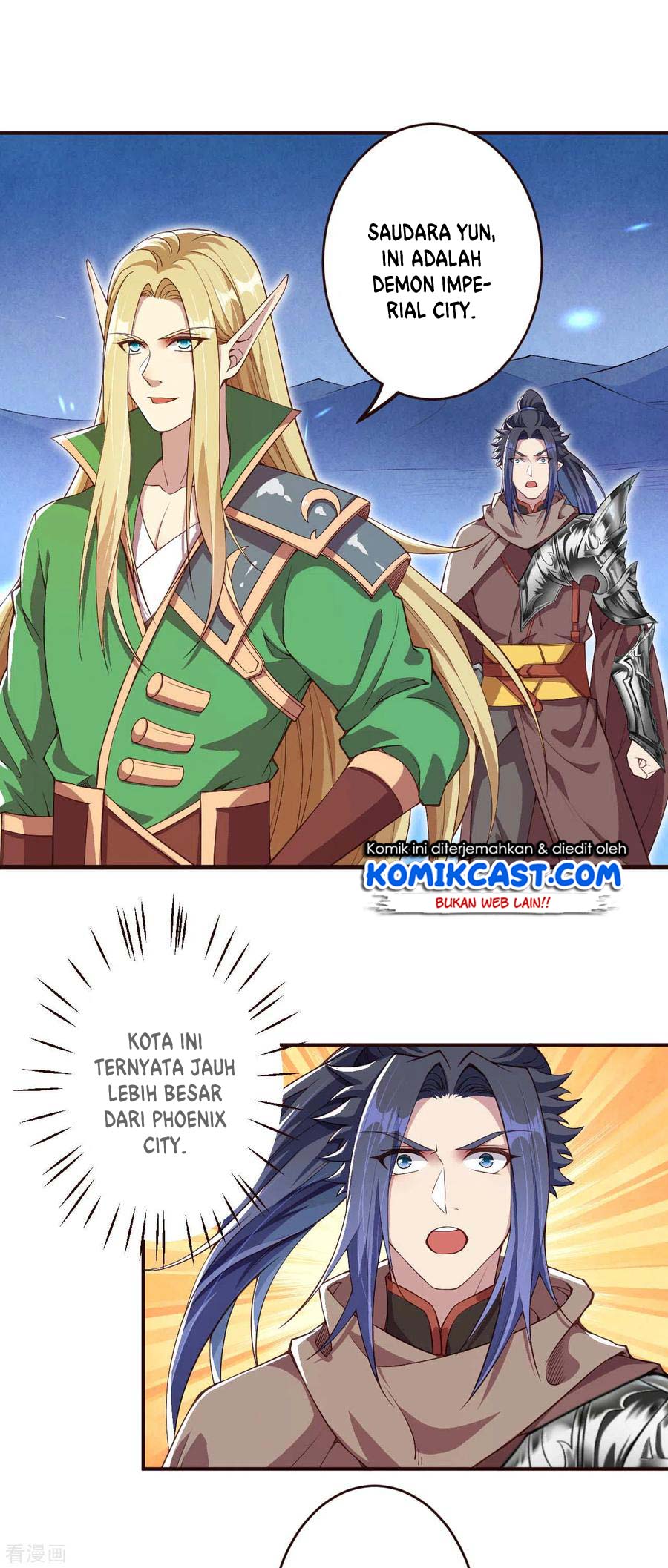 Against the Gods Chapter 318 Bahasa Indonesia